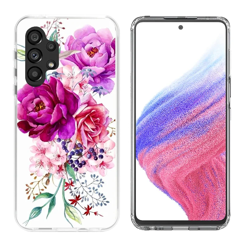 Heavy Duty Clear Hard Shockproof Case Cover for Samsung A53 5G