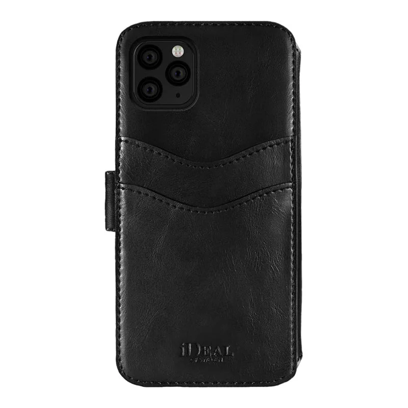 Ideal of Sweden - STHLM Wallet Case Black for iPhone 12/12 Pro