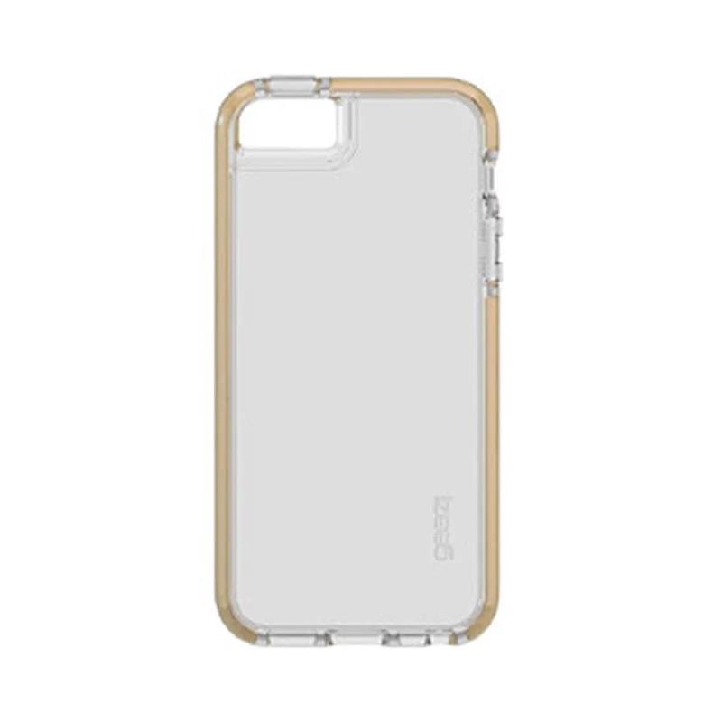 iPhone 5/5S/SE Gear4 D3O Clear Gold Piccadilly case