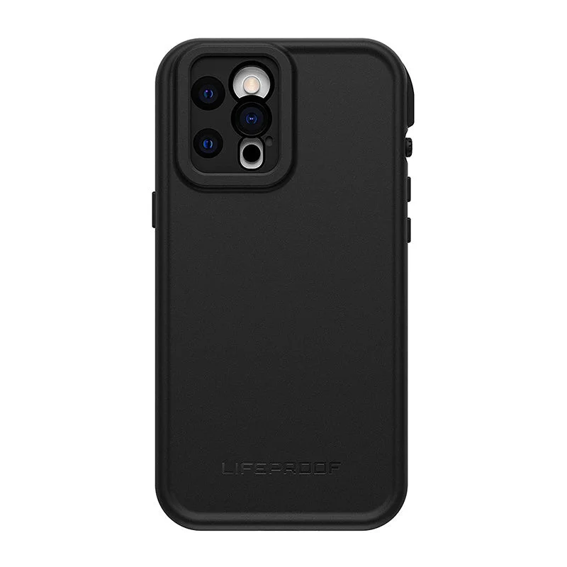 LifeProof - Fre Waterproof Case Black for iPhone 12 Pro