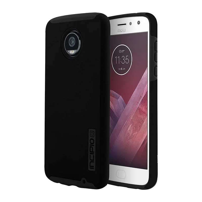 Motorola Moto Z2 Play Incio Case Black Rugged Polymer