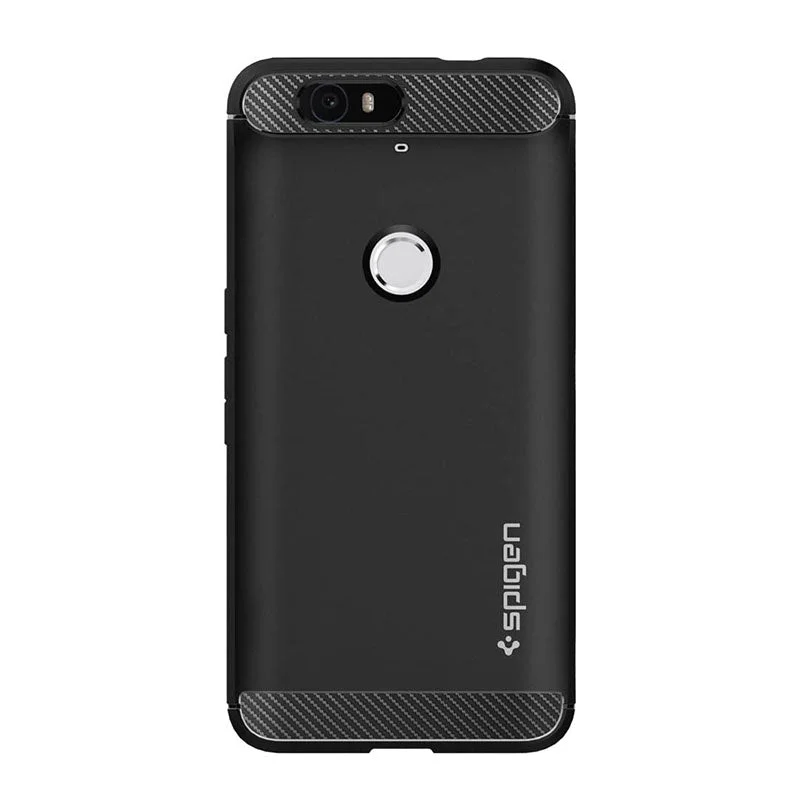 Nexus 6P Rugged Armor Black Spigen Case