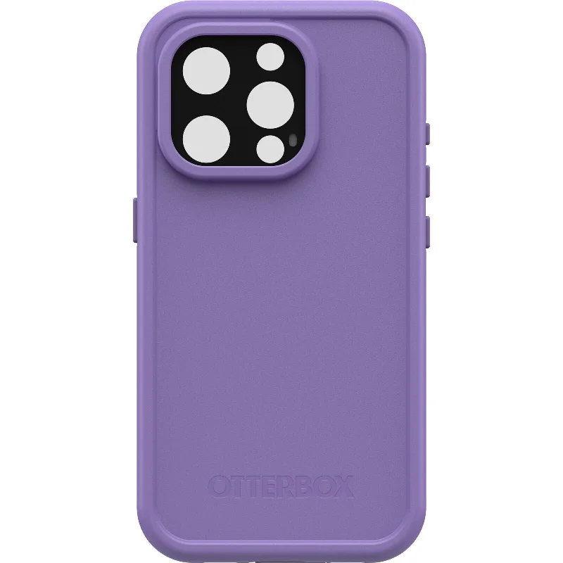 OtterBox Frē Series for iPhone 15 Pro in Rule of Plum (Purple)