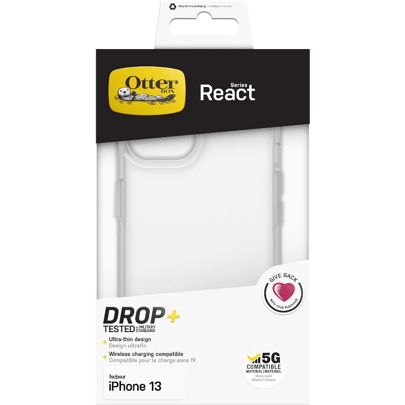 OtterBox React Case for iPhone 13 in Clear