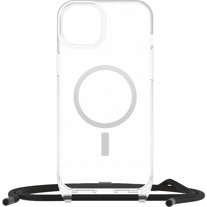 OtterBox React Series Necklace with MagSafe for iPhone 15 Plus in Clear