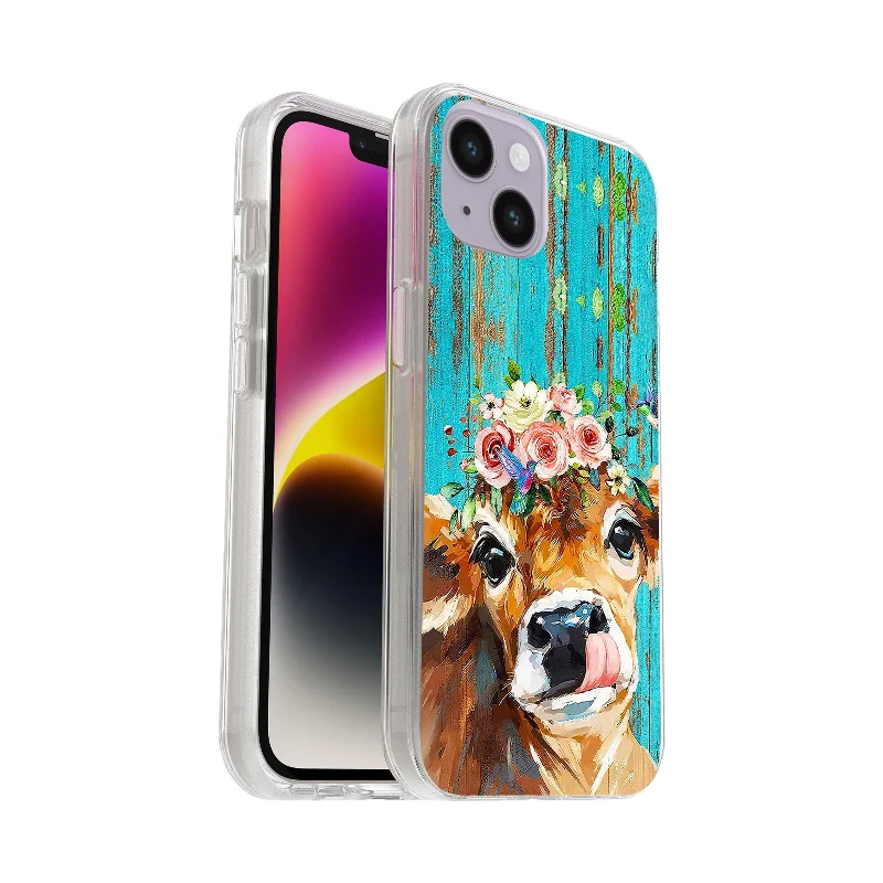 Printed Hard Acrylic Shockproof Antiscratch Case Cover for Apple iphone 16