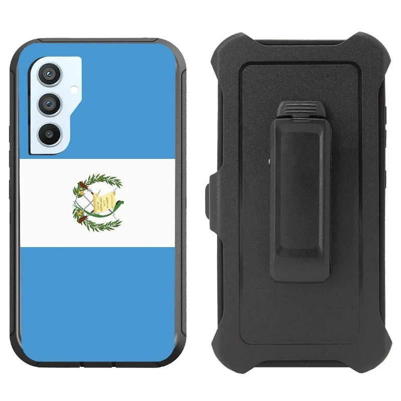 Printed Rugged Shockproof Case for Samsung Galaxy S23 FE Clip Heavy Duty