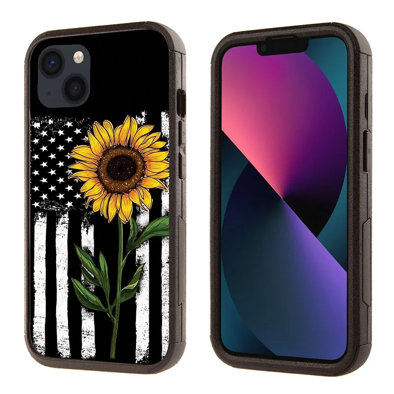 Printed Shockproof Case for Apple iPhone 16