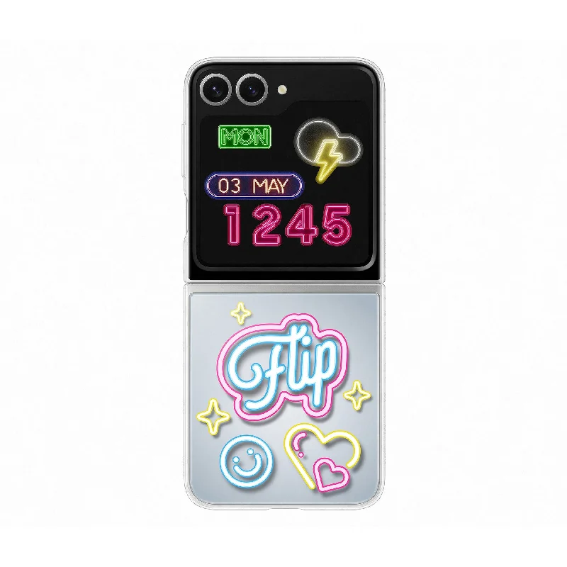 Samsung Flipsuit Flip Phone Case for Galaxy Z Flip6 in Transparent