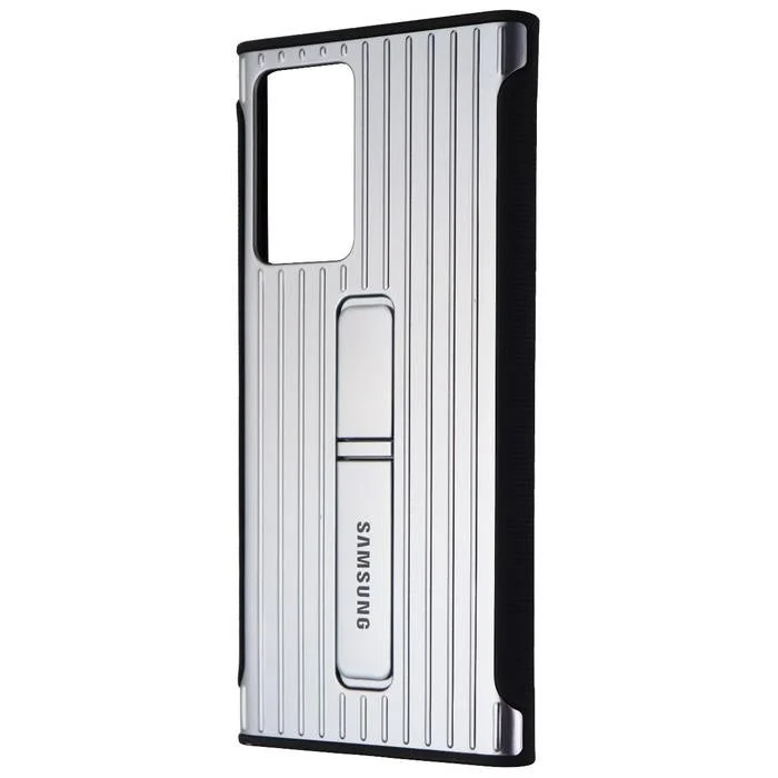 Samsung - Rugged Protective Cover Silver for Galaxy Note20 Ultra & Ultra 5G