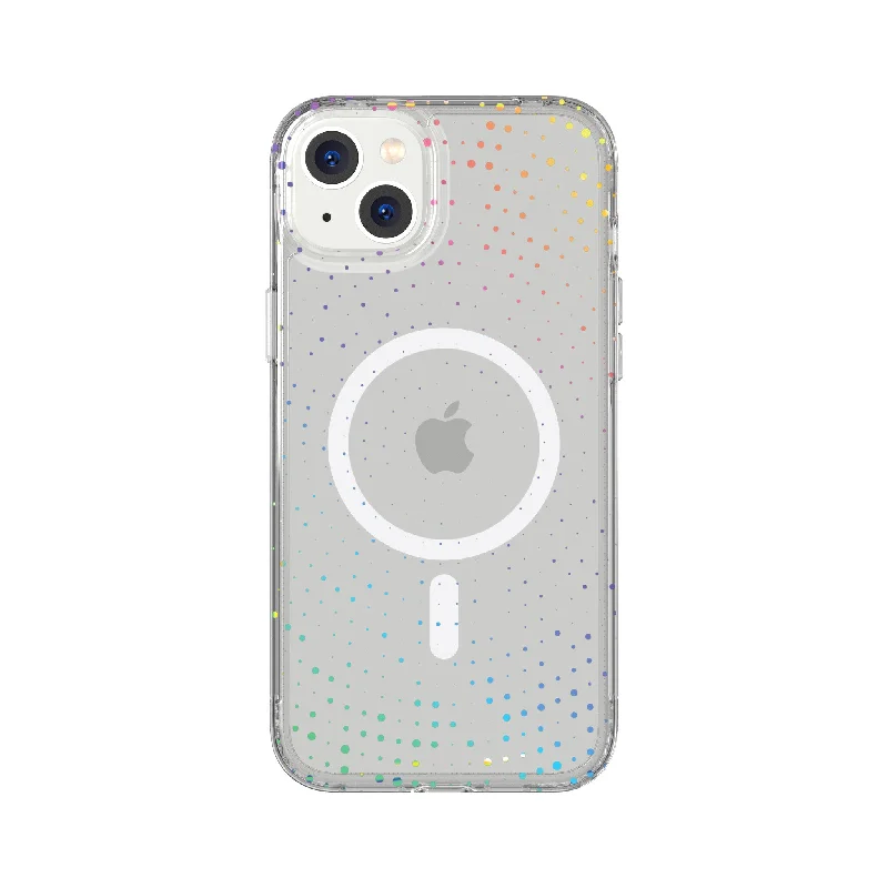 Tech21 Evo Sparkle with MagSafe for iPhone 14 Plus in Transparent