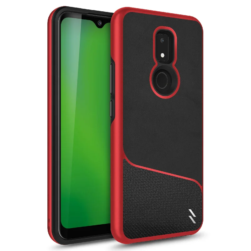 ZIZO DIVISION Series Cricket Icon 3 Case - Black & Red