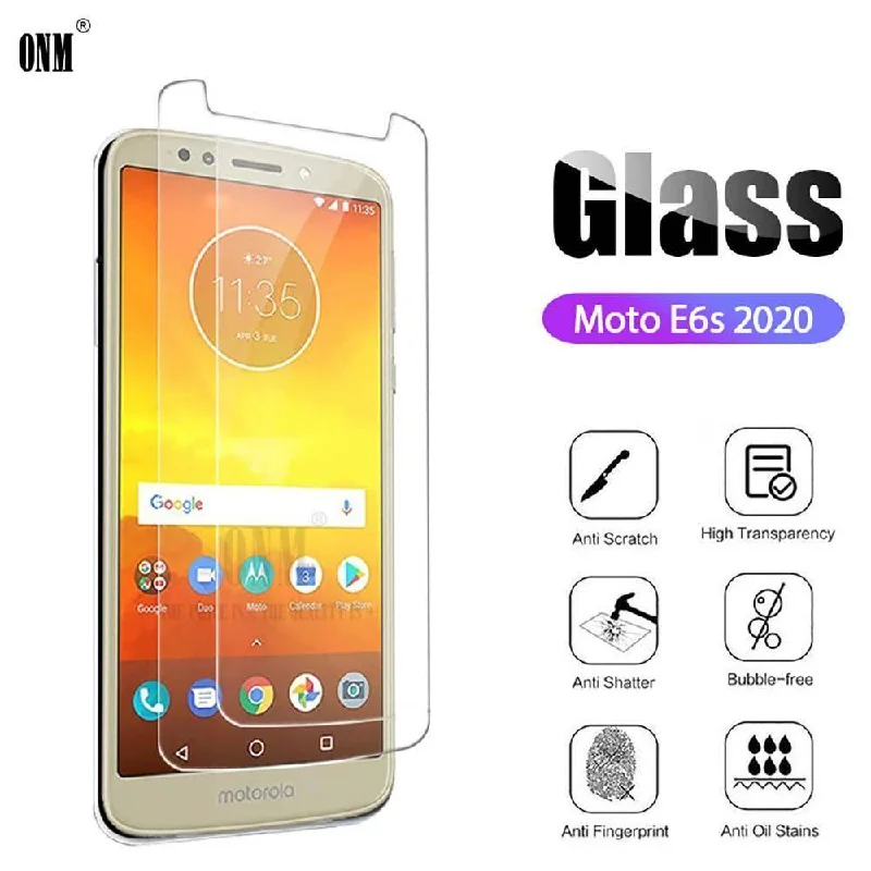 Moto E6s 2.5D Tempered Glass Screen Protector