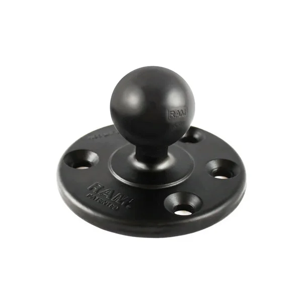 RAM 3.68" Round Base with 1.5" Ball (RAM-240U)