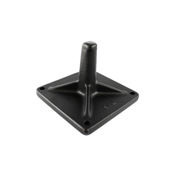 RAM 5" X 5" Base Plate with Male Post for Tel PST (RAM-283U)