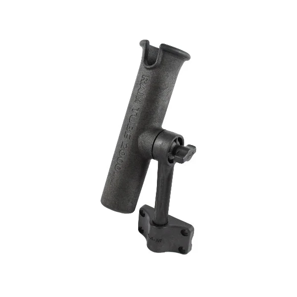 RAM Tube Fishing Rod Holder with Mount Base (RAM-301-BU)