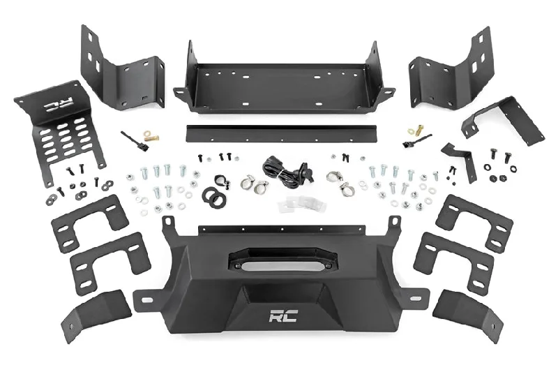 Rough Country Hidden Winch Mount - 2.7L/V6 Bronco 2021+